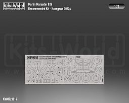 Kitsworld Kitsworld 1:72 Paint Mask Martin Marauder B26 